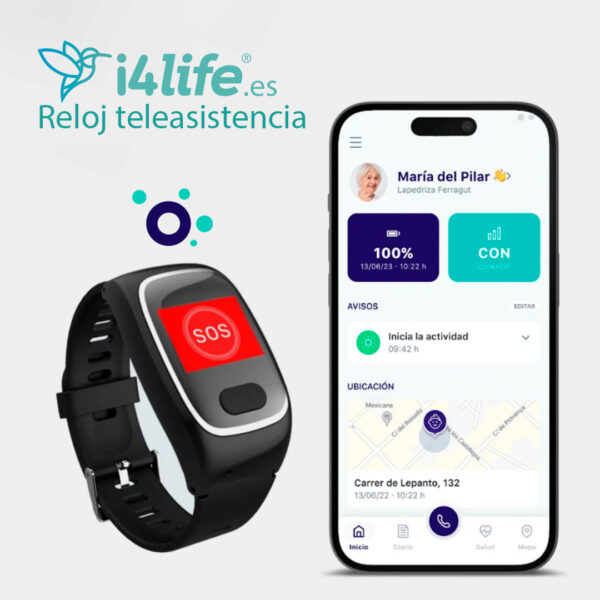 reloj teleasistencia i4life